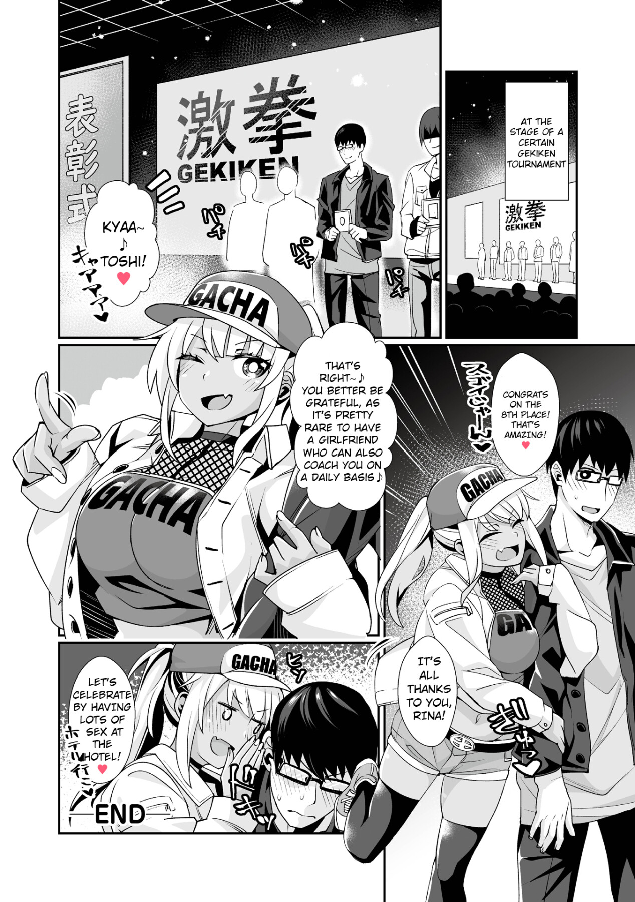 Hentai Manga Comic-Gyaru Gamer Encount!-Read-26